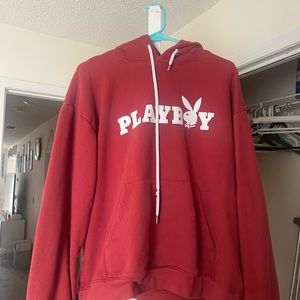 Red Playboy Hoodie